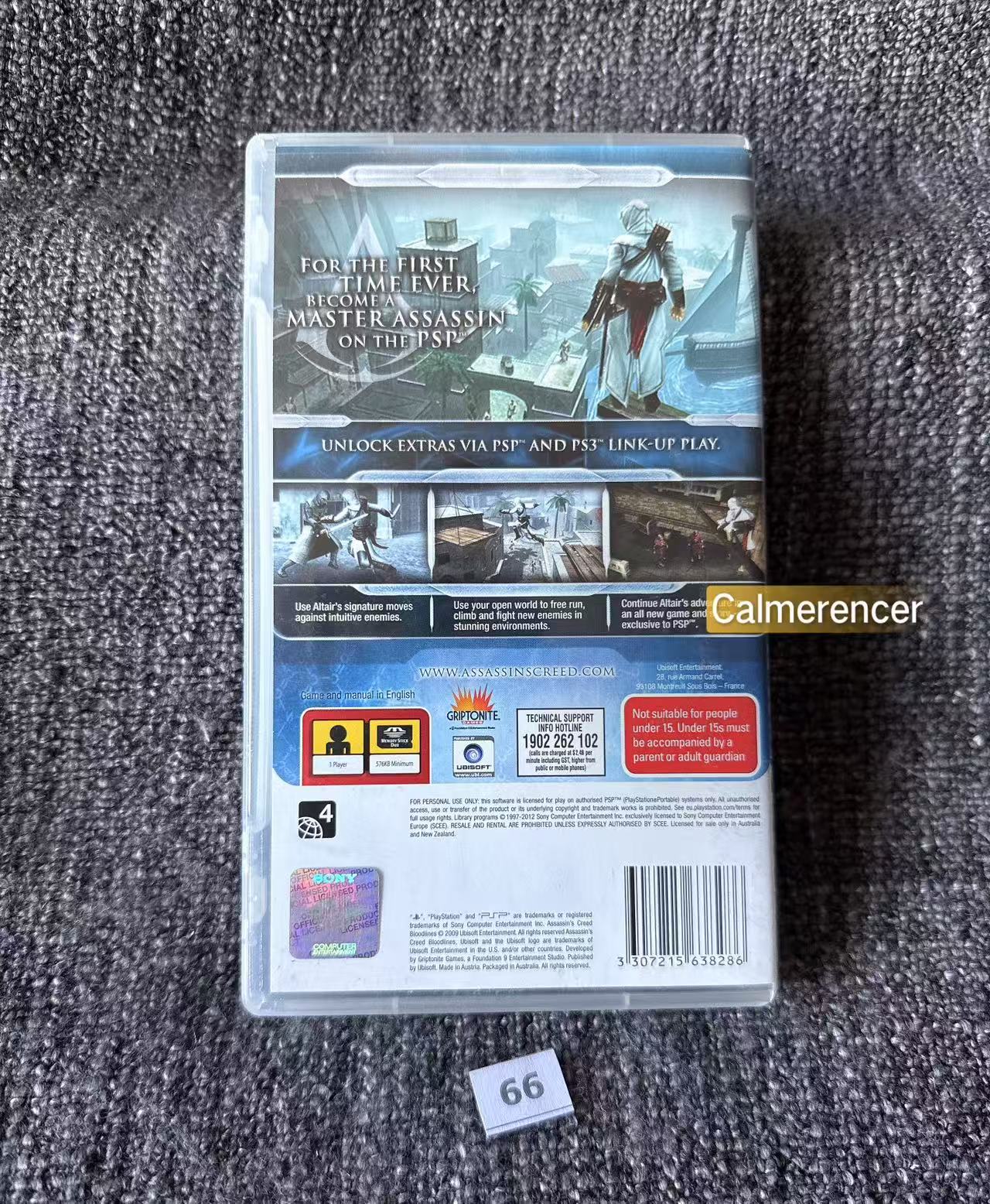 Assassins Creed Bloodlines PSP Game - Playstation Portable