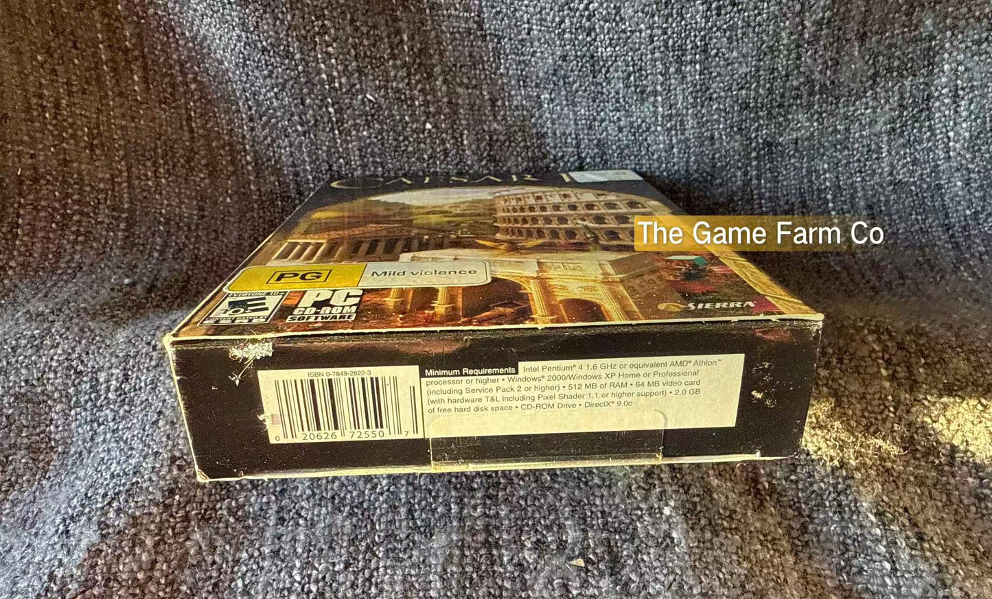 Caesar IV PC Big Box Complete CIB Untested Vintage Retro PC Game