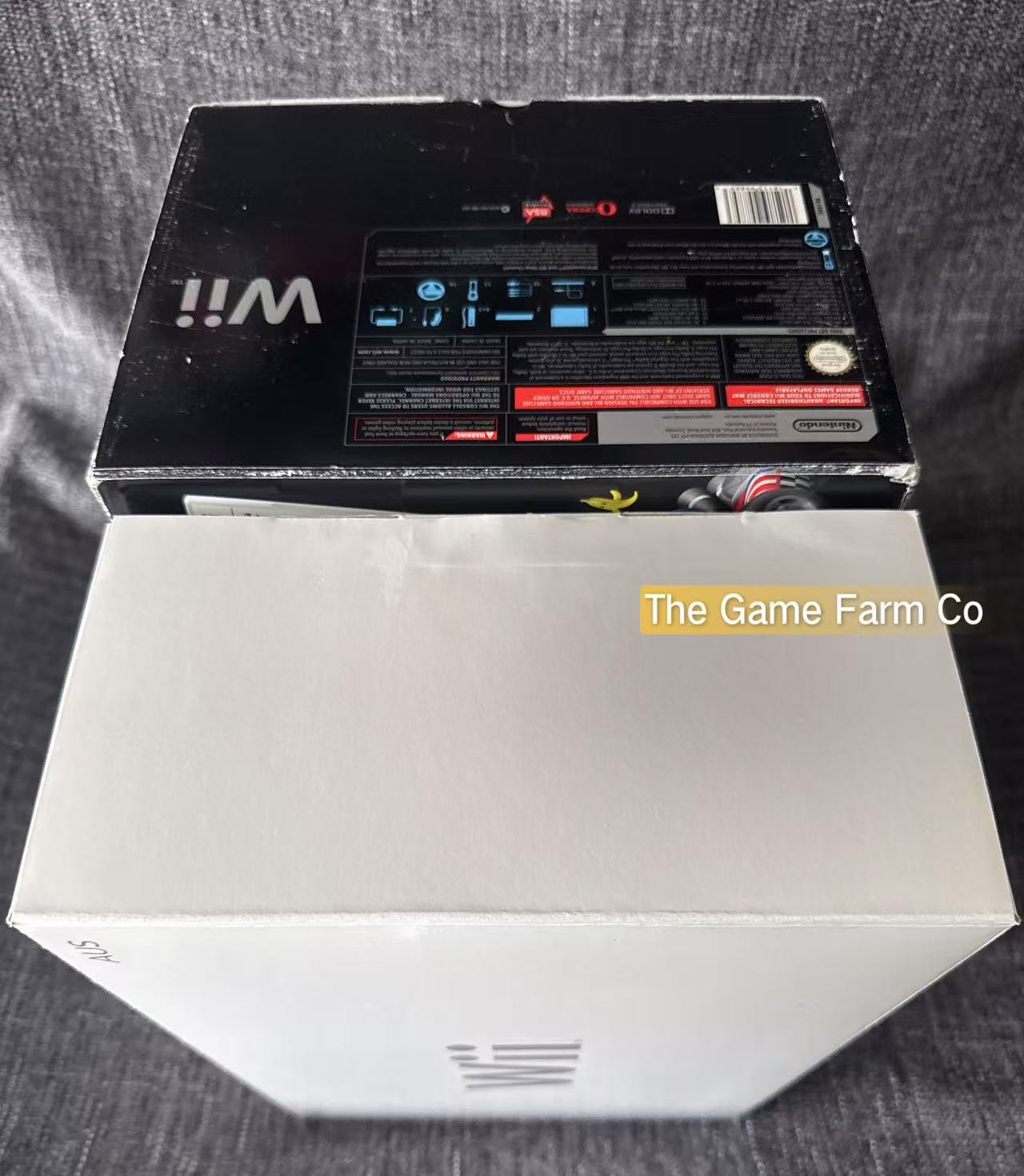 Black Nintendo Wii Mario Kart Bundle Edition - Pal Australian in Excellent condition