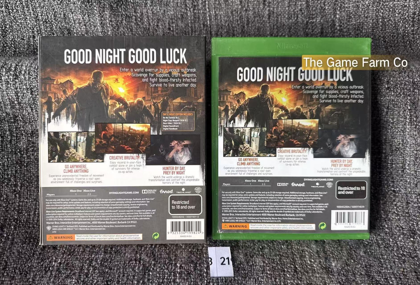 Dying Light Day & Night Edition Good Night Good Luck Game  - Microsoft Xbox One