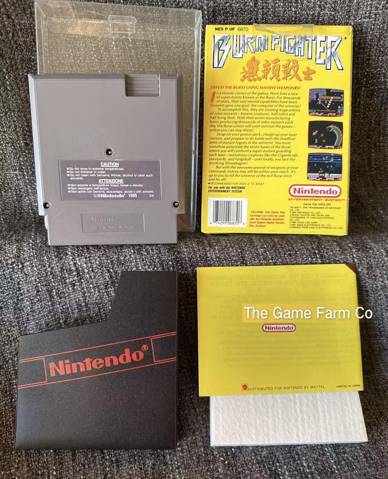 Burai Fighter Boxed Game - Nes - Nintendo / Entertainment System - Pal Version