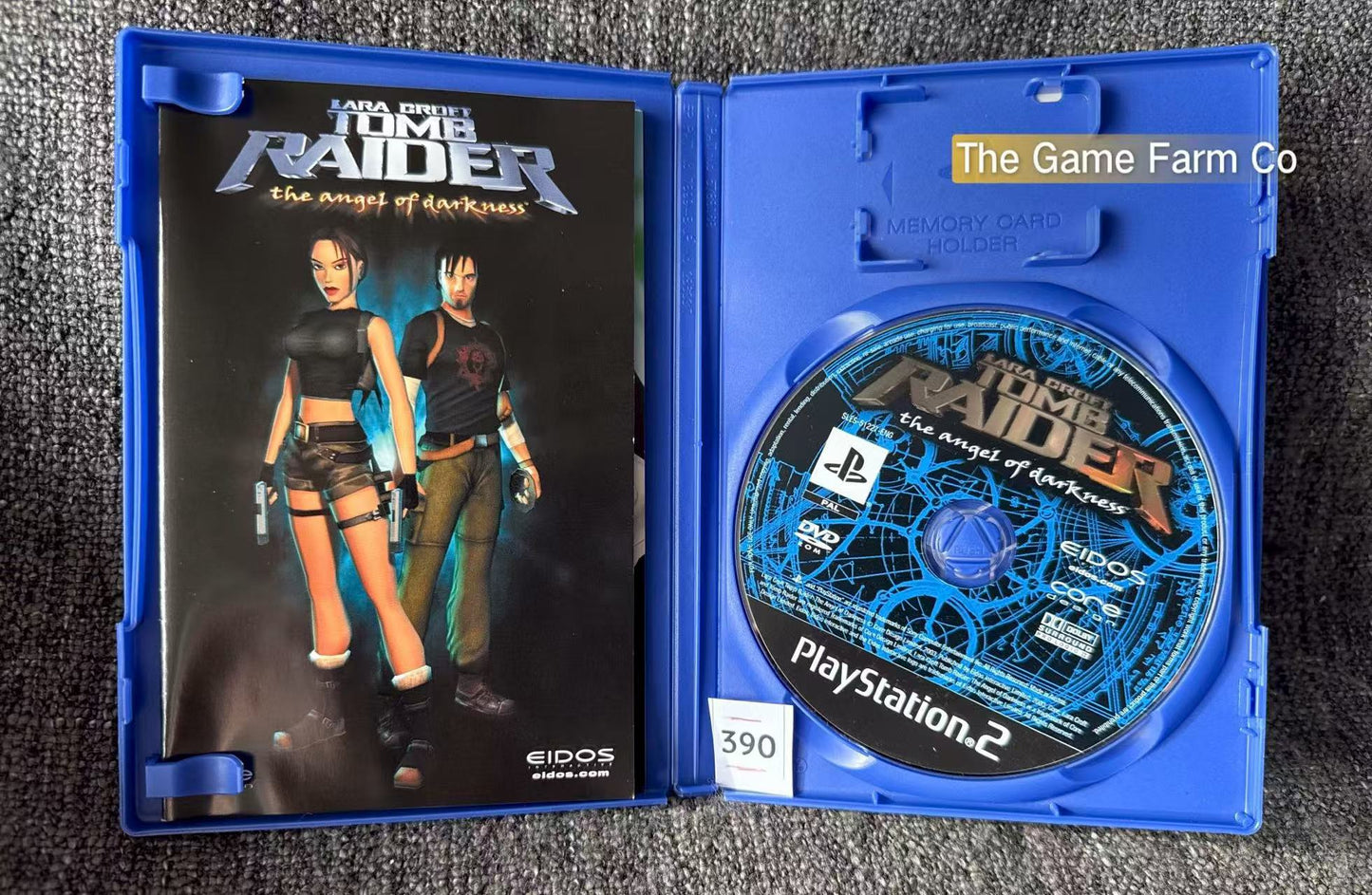 Tomb Raider The Angel Of Darkness In Mind condition Game- Sony PlayStation 2 (PS2)