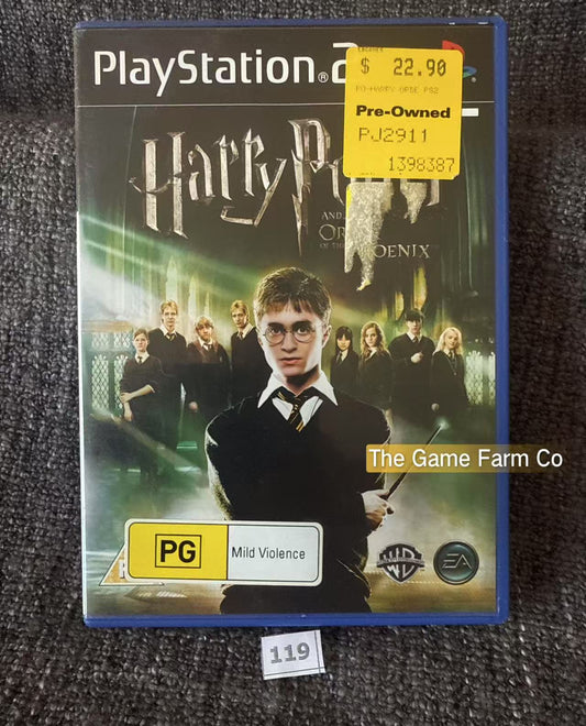 Harry Potter And The Order Of The Phoenix Game- Sony PlayStation 2 (PS2)
