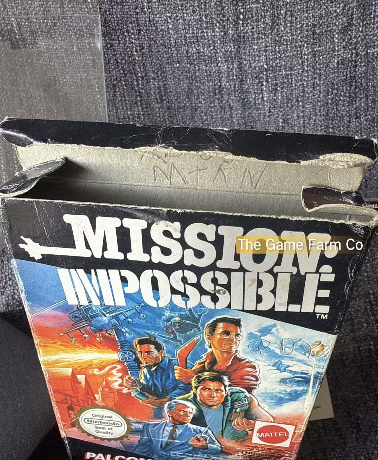 Mission Impossible Game Boxed - Nes - Nintendo / Entertainment System - Pal Version