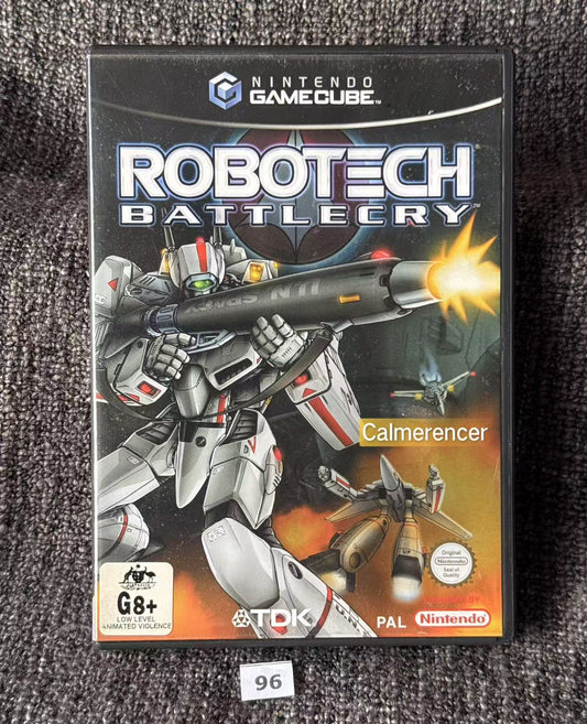 Robotech Battle Cry Game - Nintendo Gamecube - Pal Version