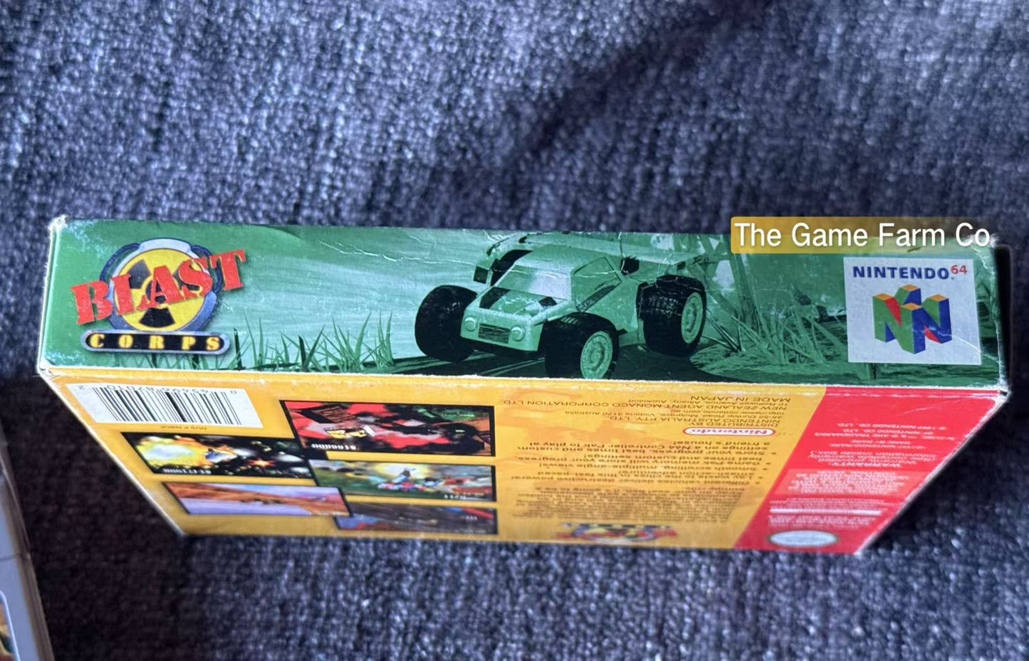 Blast Corps Game Boxed - Nintendo 64 / N64 - Pal Version