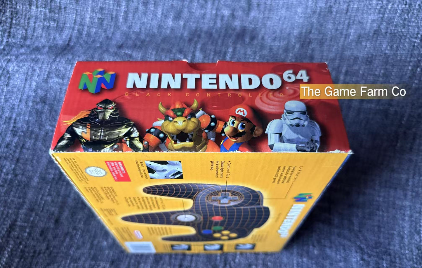All Genuine boxed Black N64 controller (Nintendo)
