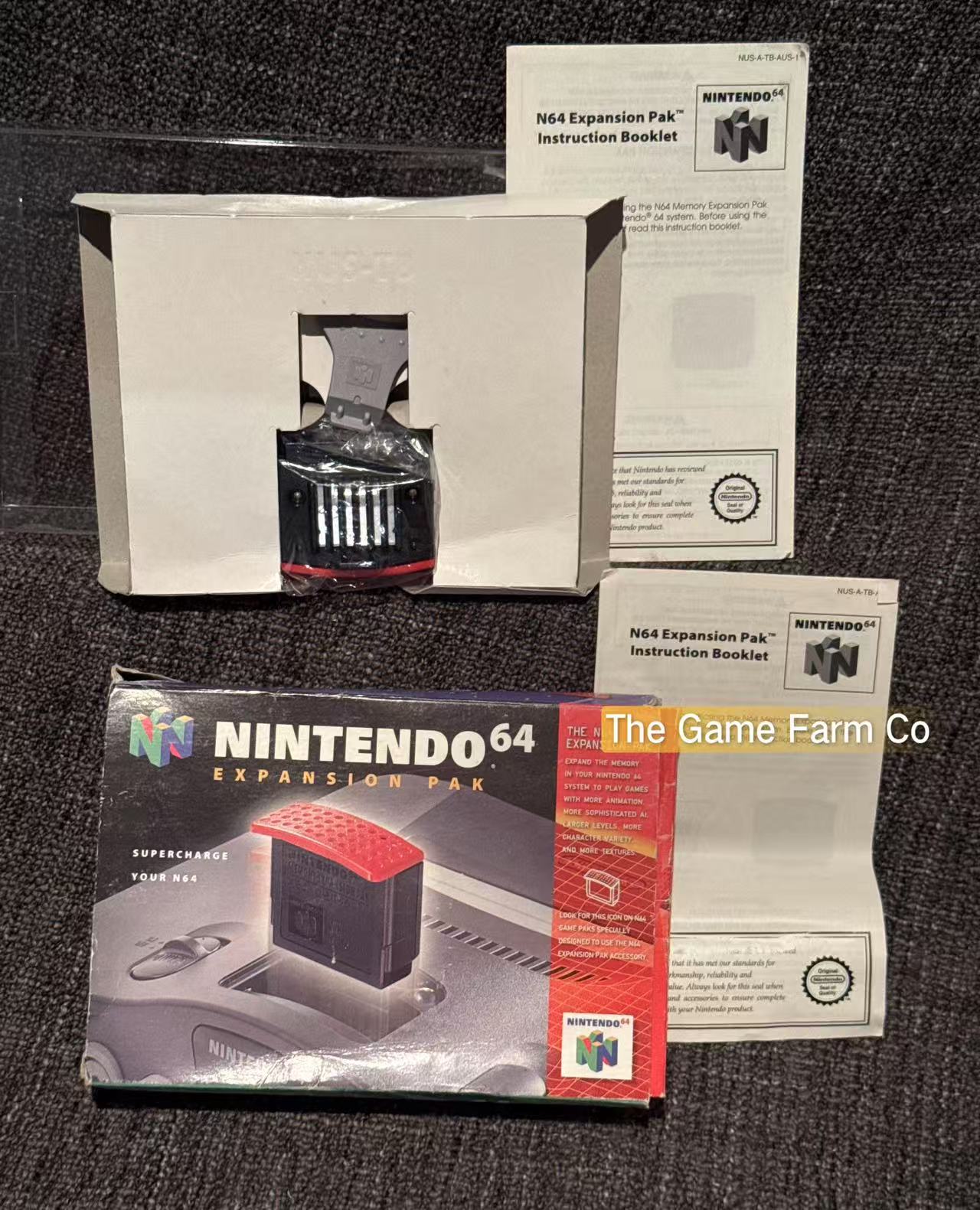 Genuine Nintendo 64 Boxed (N64) Expansion Pak with Clip