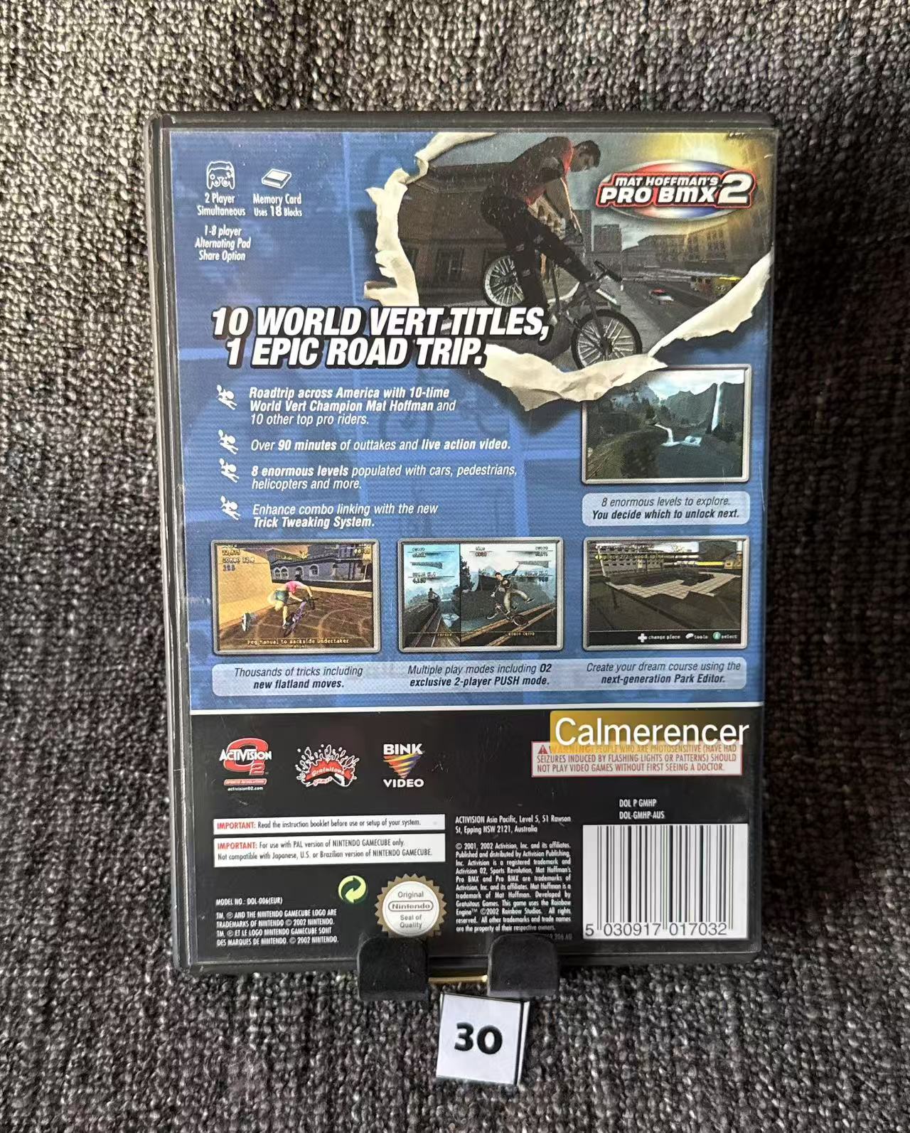 Mat Hofmans Pro BMX  2 Game - Nintendo Gamecube - Pal Version