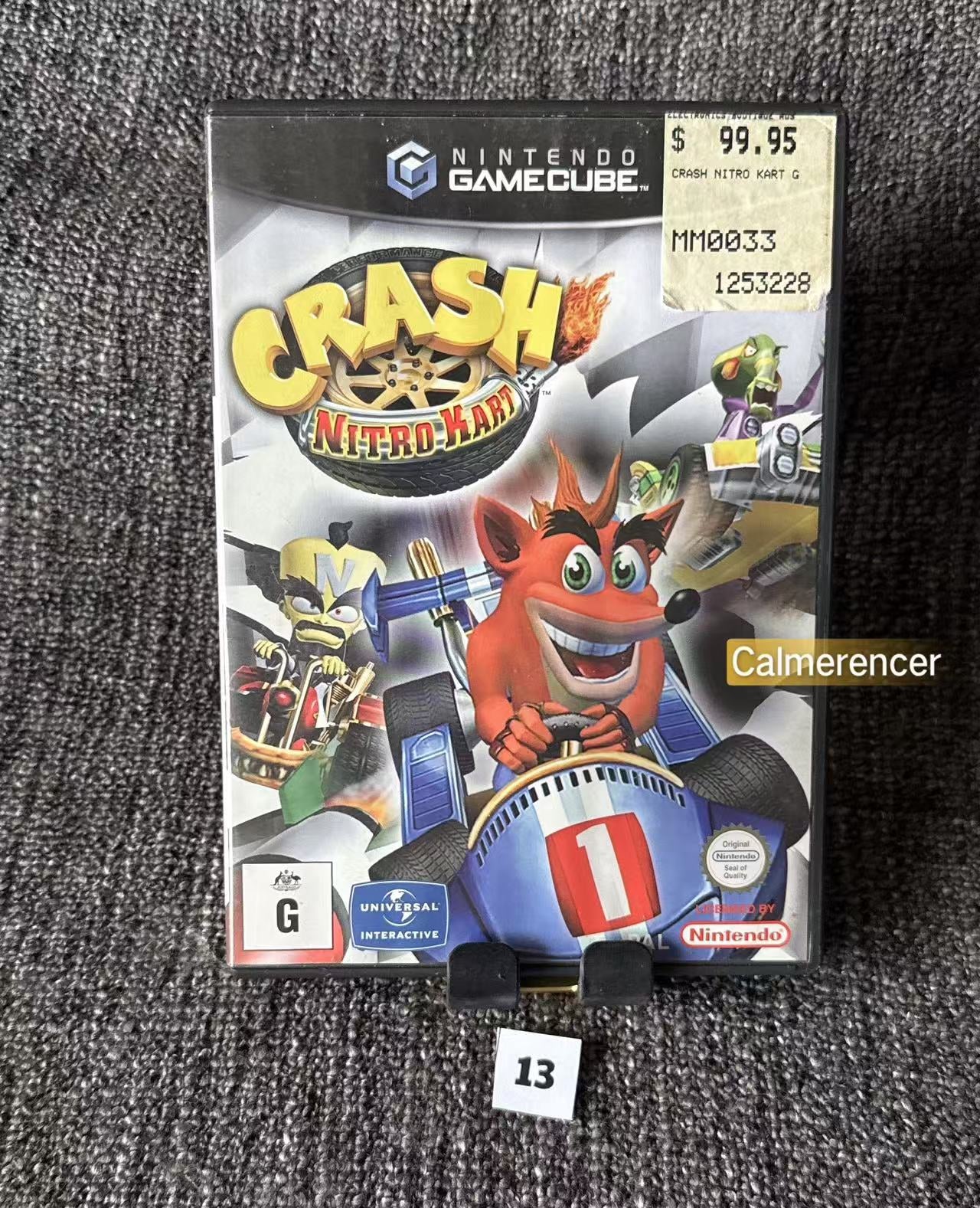Crash Nitro Kart Game - Nintendo Gamecube - Pal Version