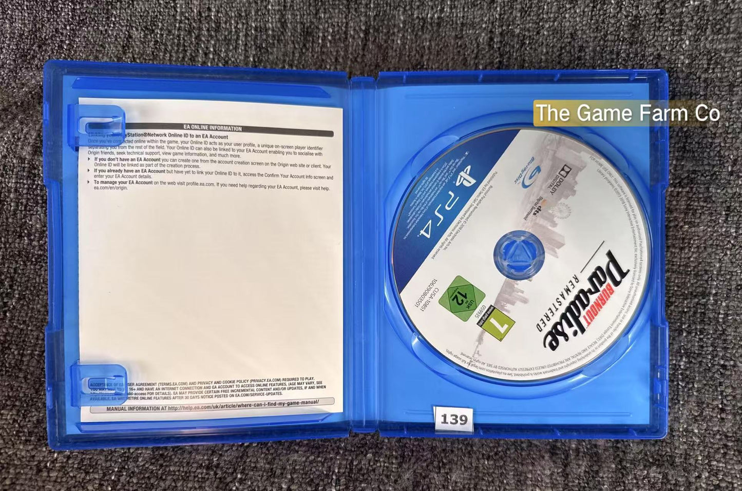 Burnout Paradise Remastered Sony Playstation 4 (PS4) Game