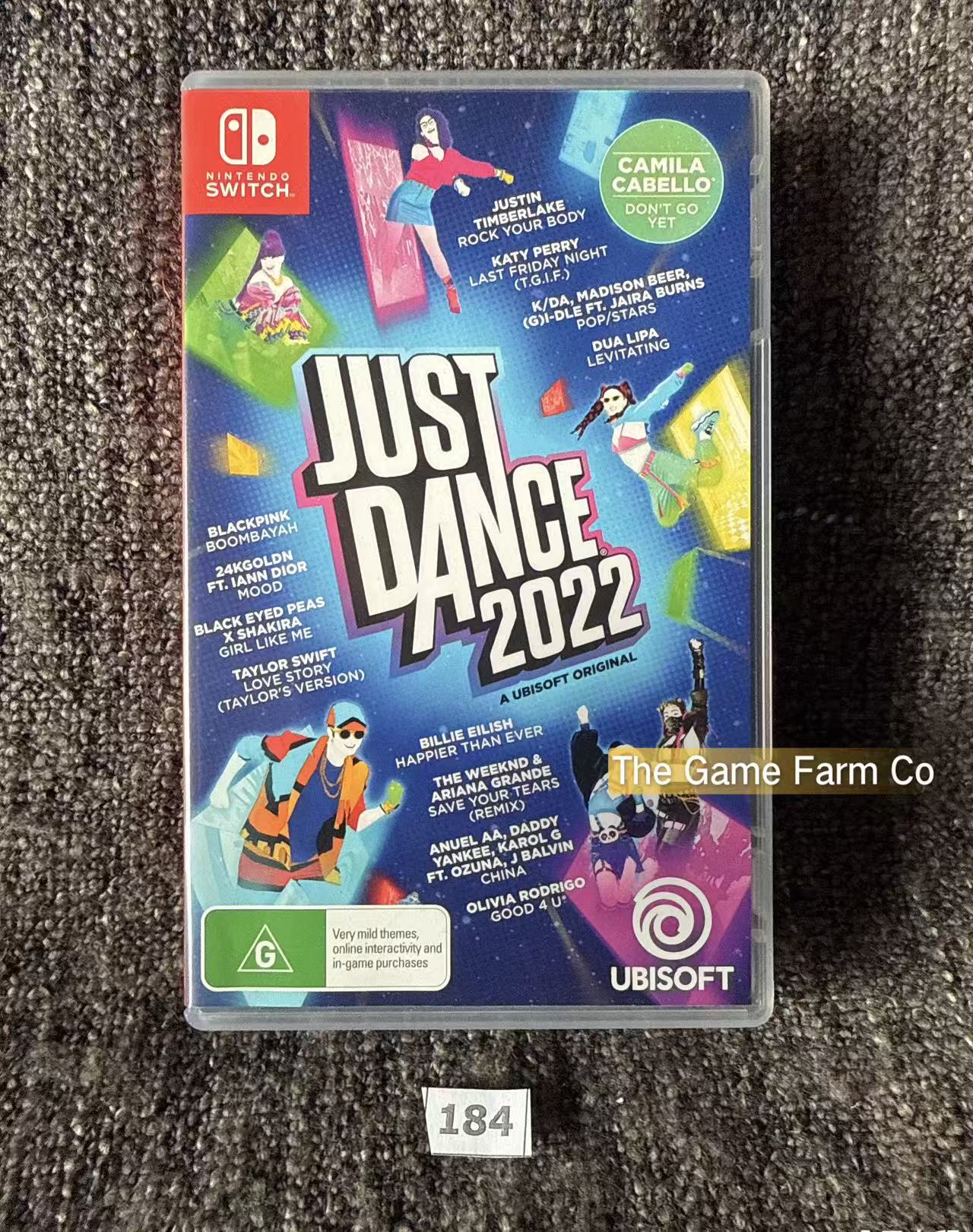 Just Dance 2022 (Nintendo Switch) Rhythm Party Game Used CIB PAL