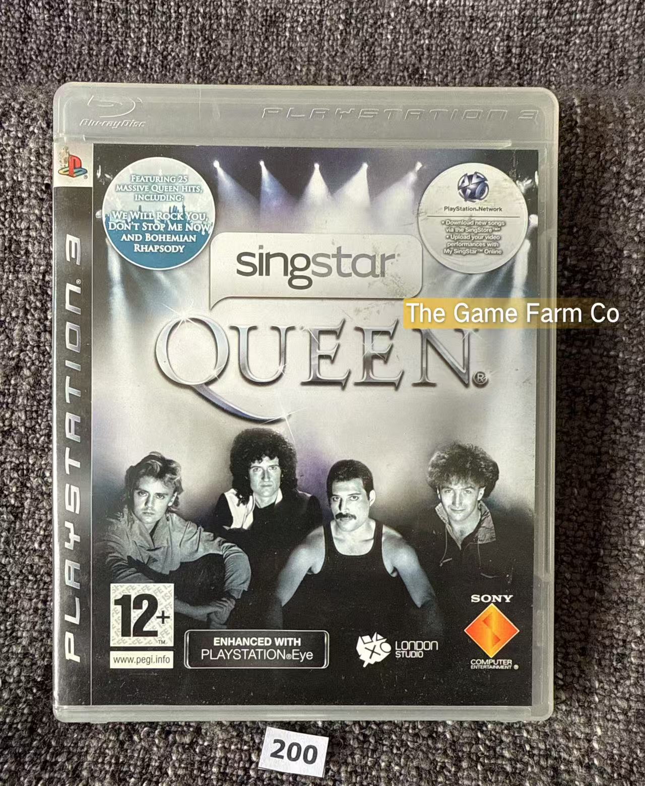 SingStar Queen  Game - PS3 - Sony Playstation 3
