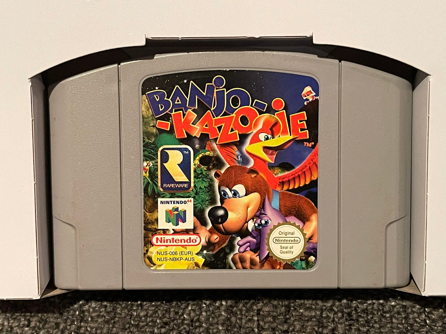 Banjo Kazooie Game Boxed - Nintendo 64 / N64 - Pal Version