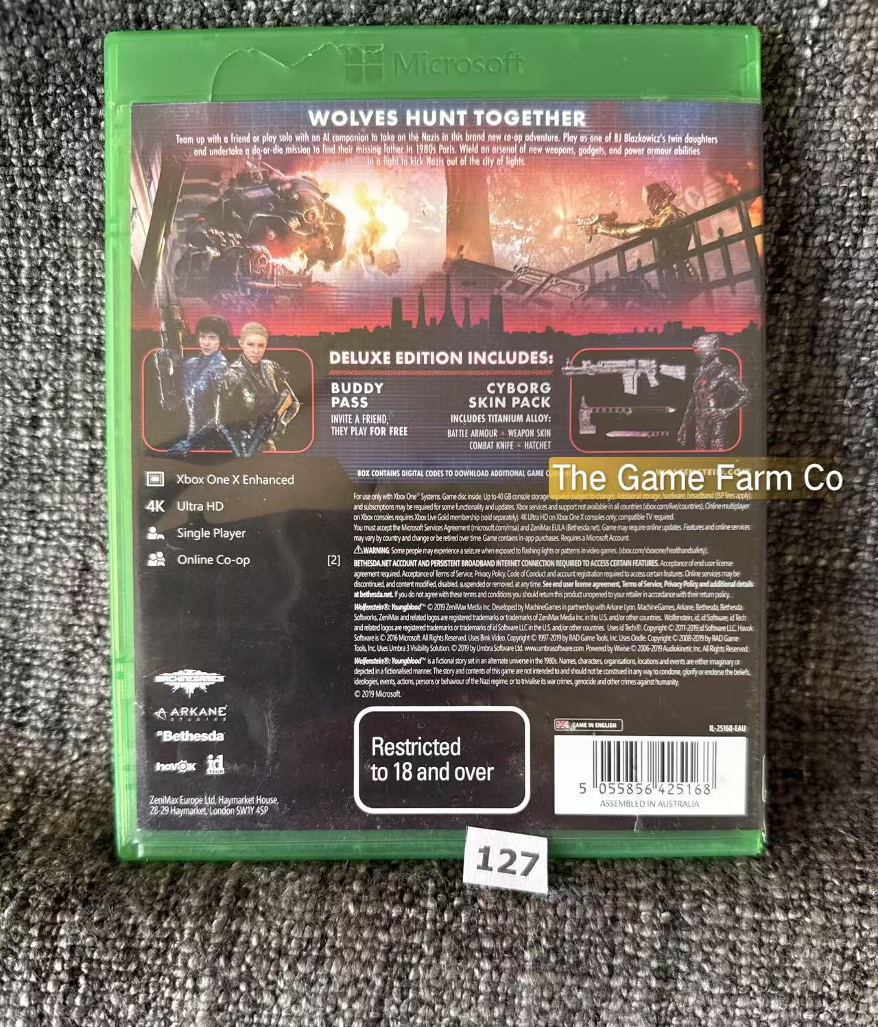 Wolfenstein Young Blood Deluxe Edition Xbox Series X Game - Microsoft Xbox One