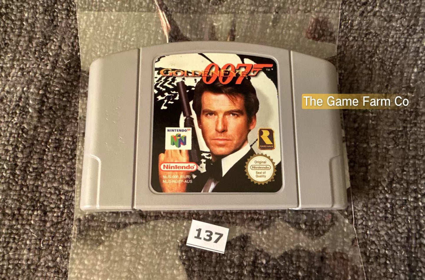 Goldeneye 007 Game - Nintendo 64 / N64 - Pal Version