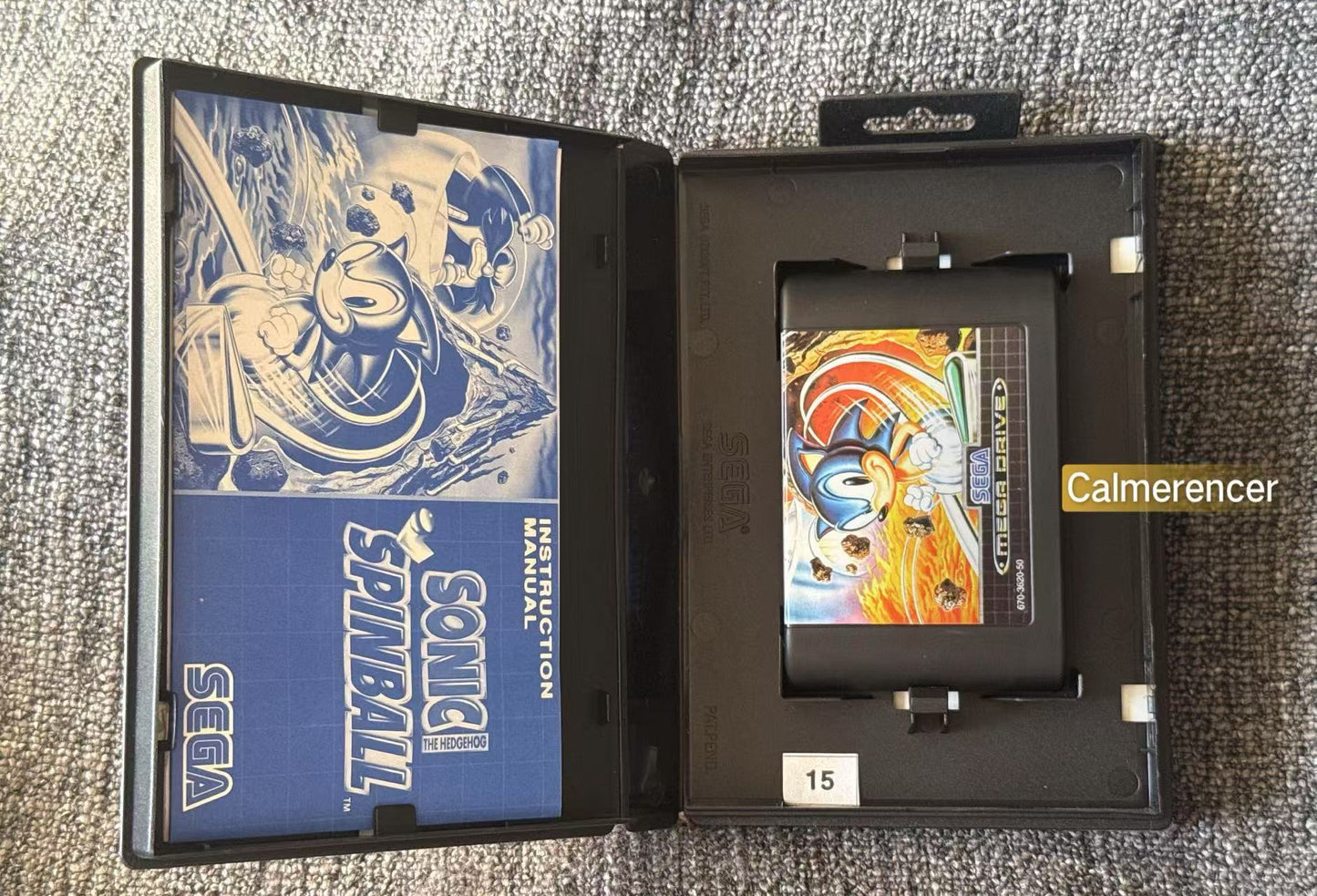 Sonic Pinball Game - Sega Mega Drive