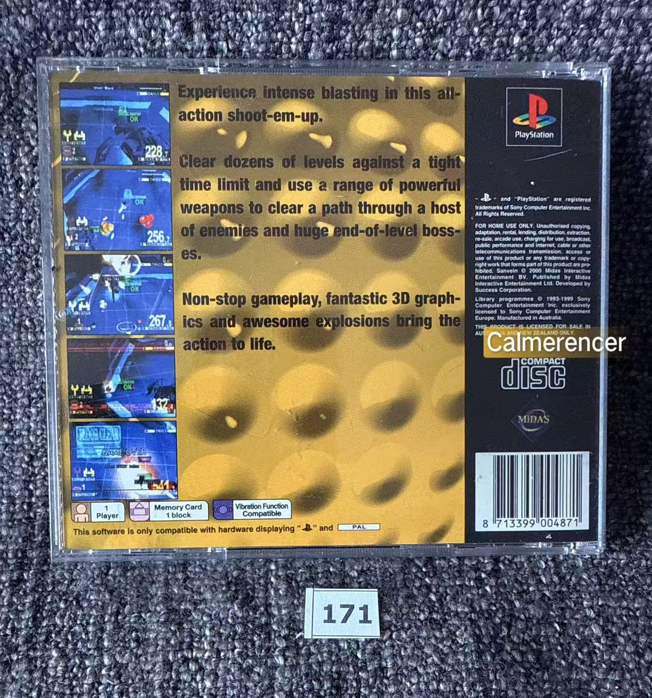 Sanvein - Sony Playstation One (PS1) Game