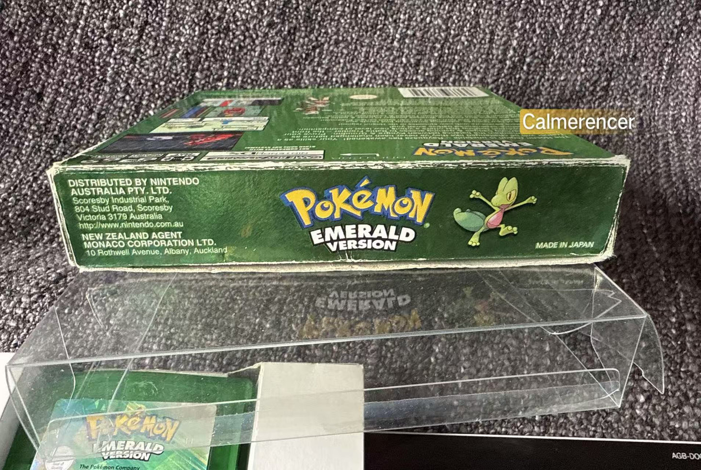 Pokemon Emerald Version Boxed Game -Nintendo Gameboy Advance GBA - Pal Version