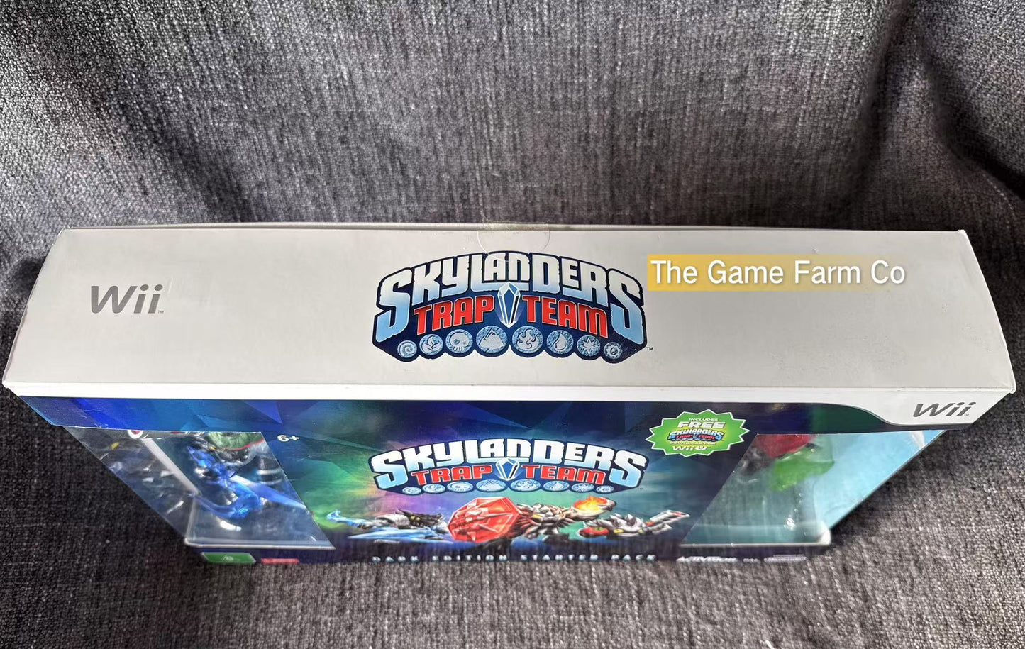 Skylanders Trap Team Dark Edition Starter Pack In Excellent Condition -  Nintendo Wii game