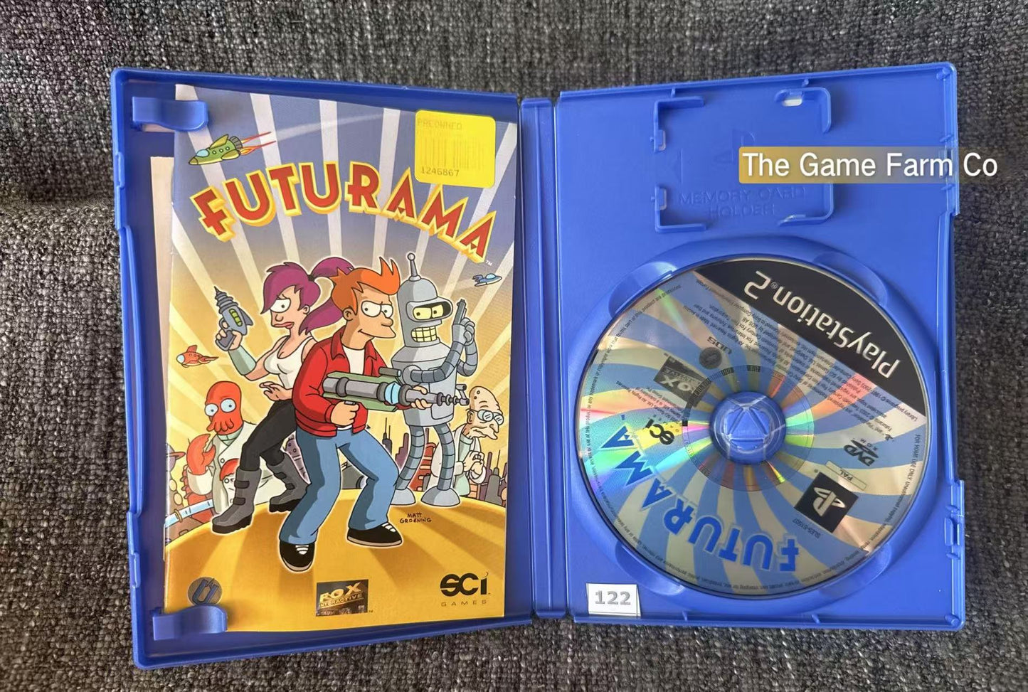 Futurama Game- Sony PlayStation 2 (PS2)