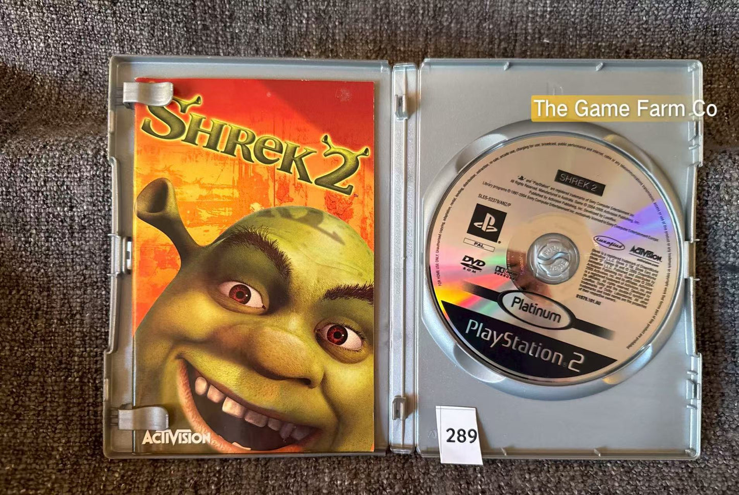 Shrek 2 Game- Sony PlayStation 2 (PS2)