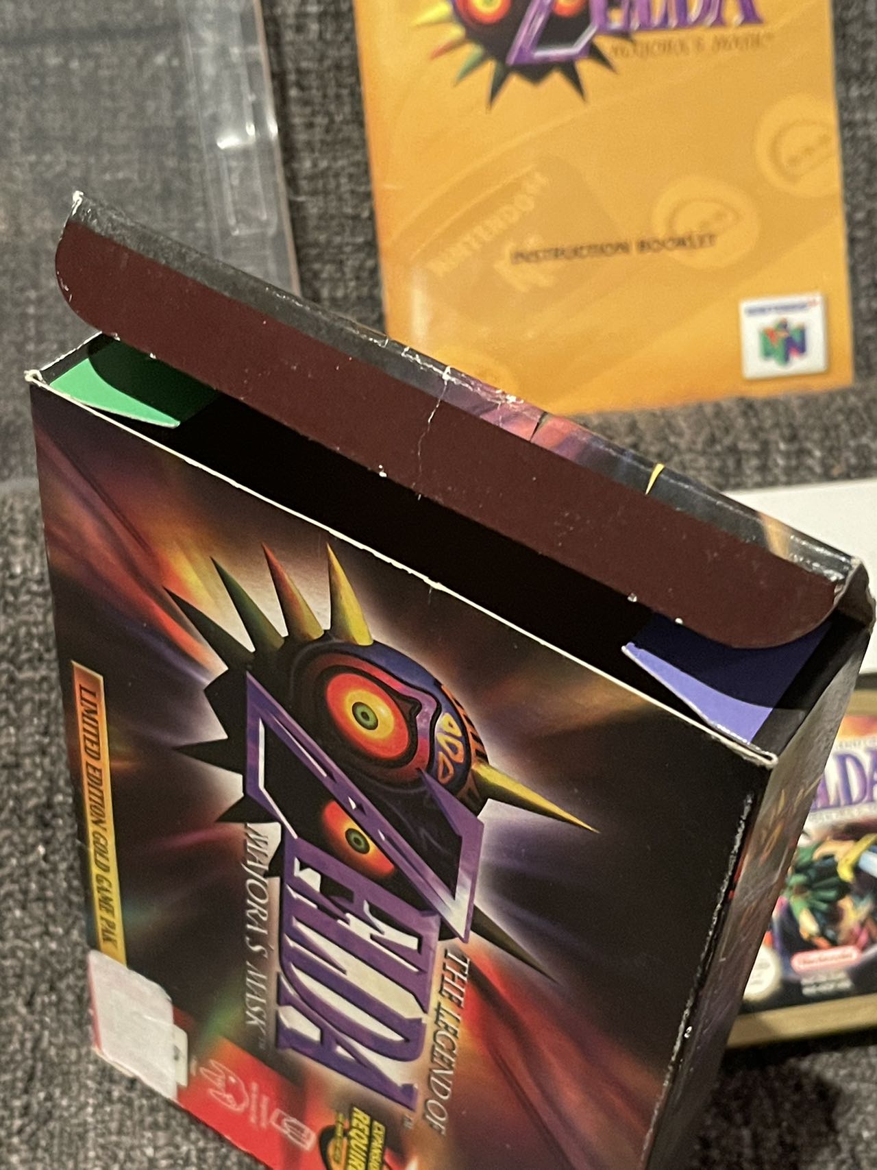 The Legend Of Zelda Majoras Mask Boxed - Nintendo 64 / N64 - Pal Version