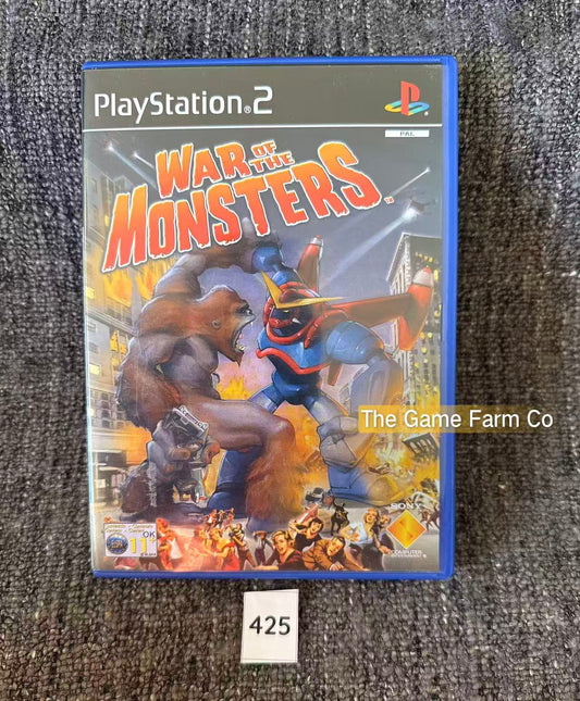 War of the Monsters PS2 Physical Game CIB PAL Tested Used
