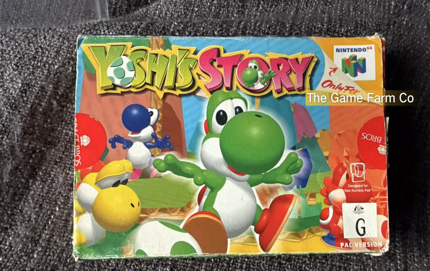 Yoshi's Story Game Boxed - Nintendo 64 / N64 - Pal Version