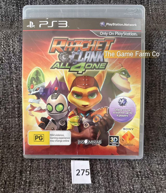 Rachet & Clank All 4 One Game - PS3 - Sony Playstation 3