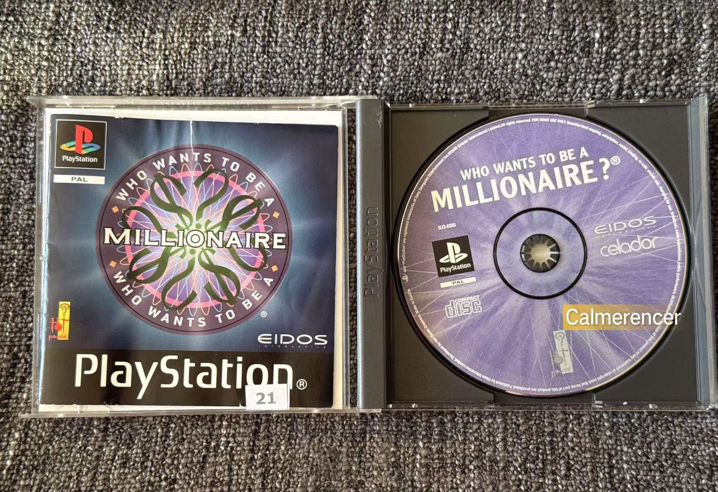 Who Wants To Be A Millionaire - Sony Playstation One (PS1) Game