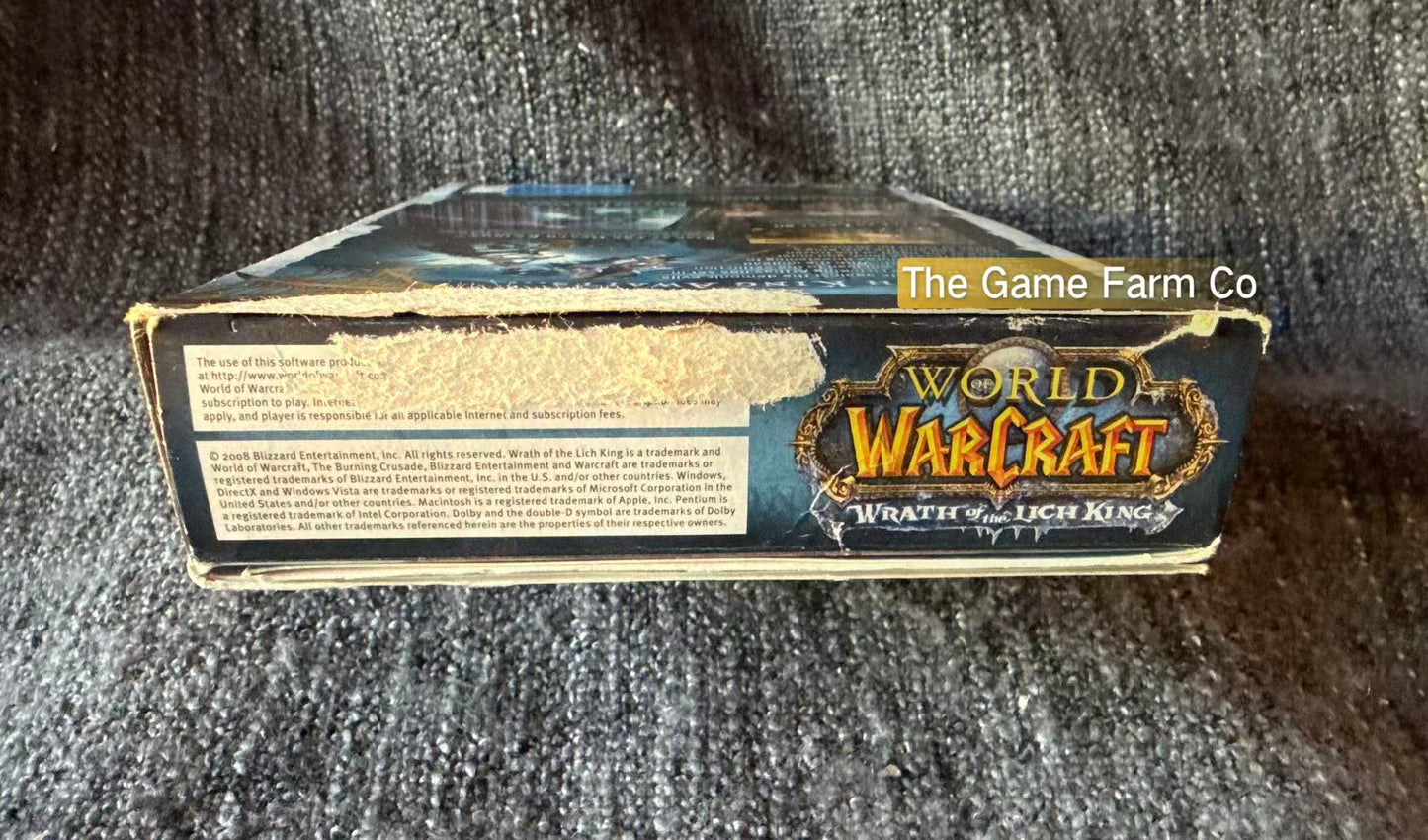 World of Warcraft: Wrath of the Lich King (PC/Mac) Expansion Set Boxed Used Complete