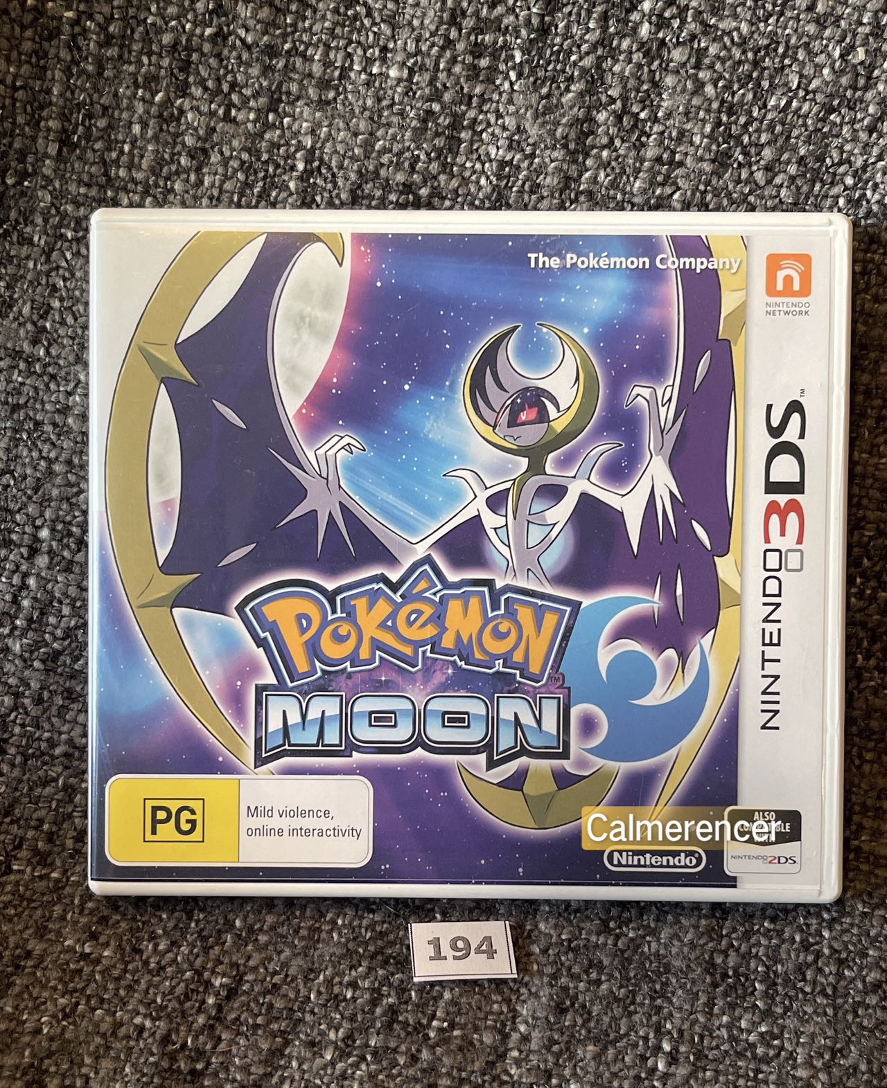 Pokemon Moon Game Nintendo 3DS