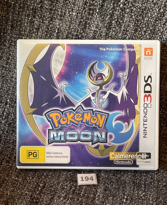 Pokemon Moon Game Nintendo 3DS