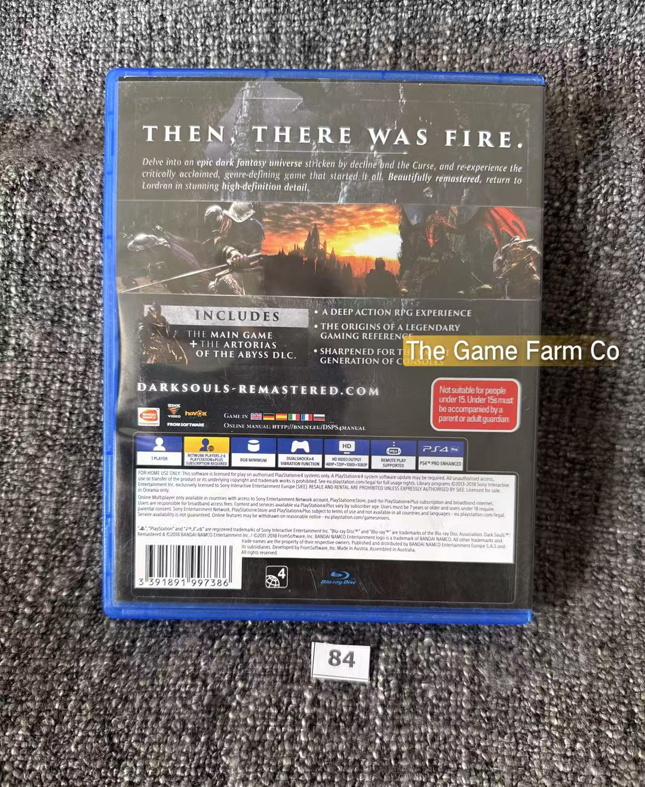 Dark Souls Remastered Sony Playstation 4 (PS4) Game