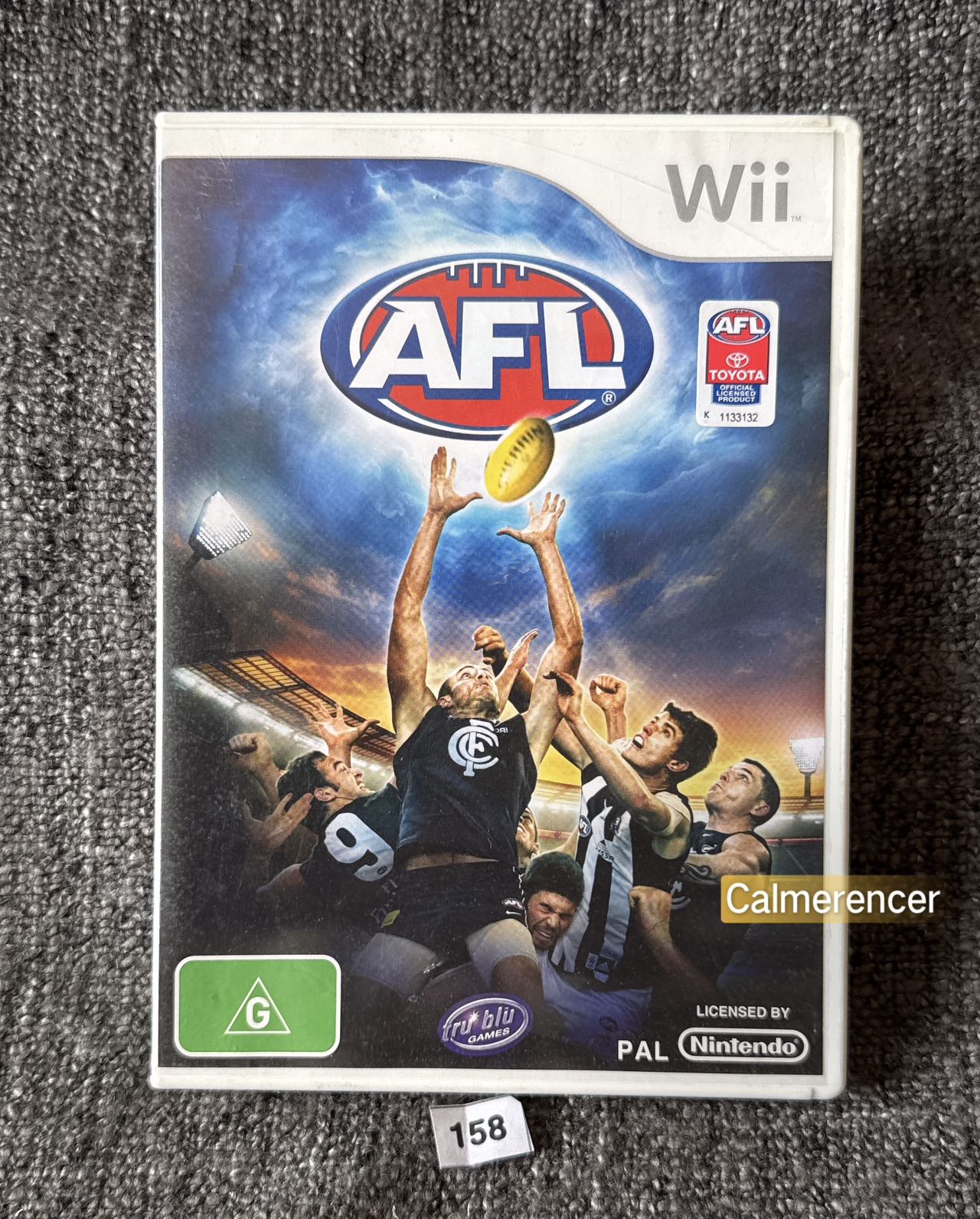 AFL - Nintendo Wii game