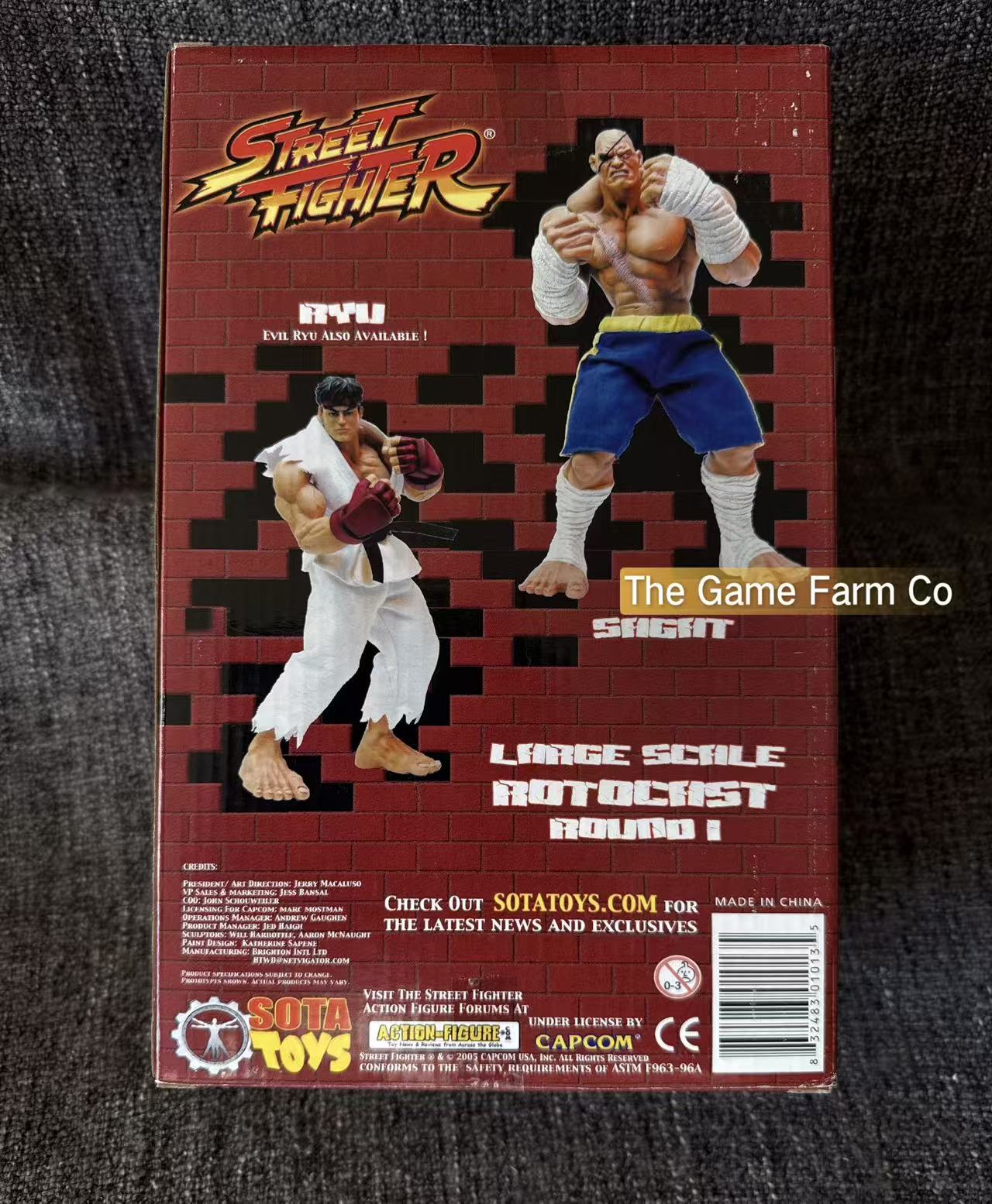 Street Fighter Sagat Statue/Figurine (BRAND NEW)