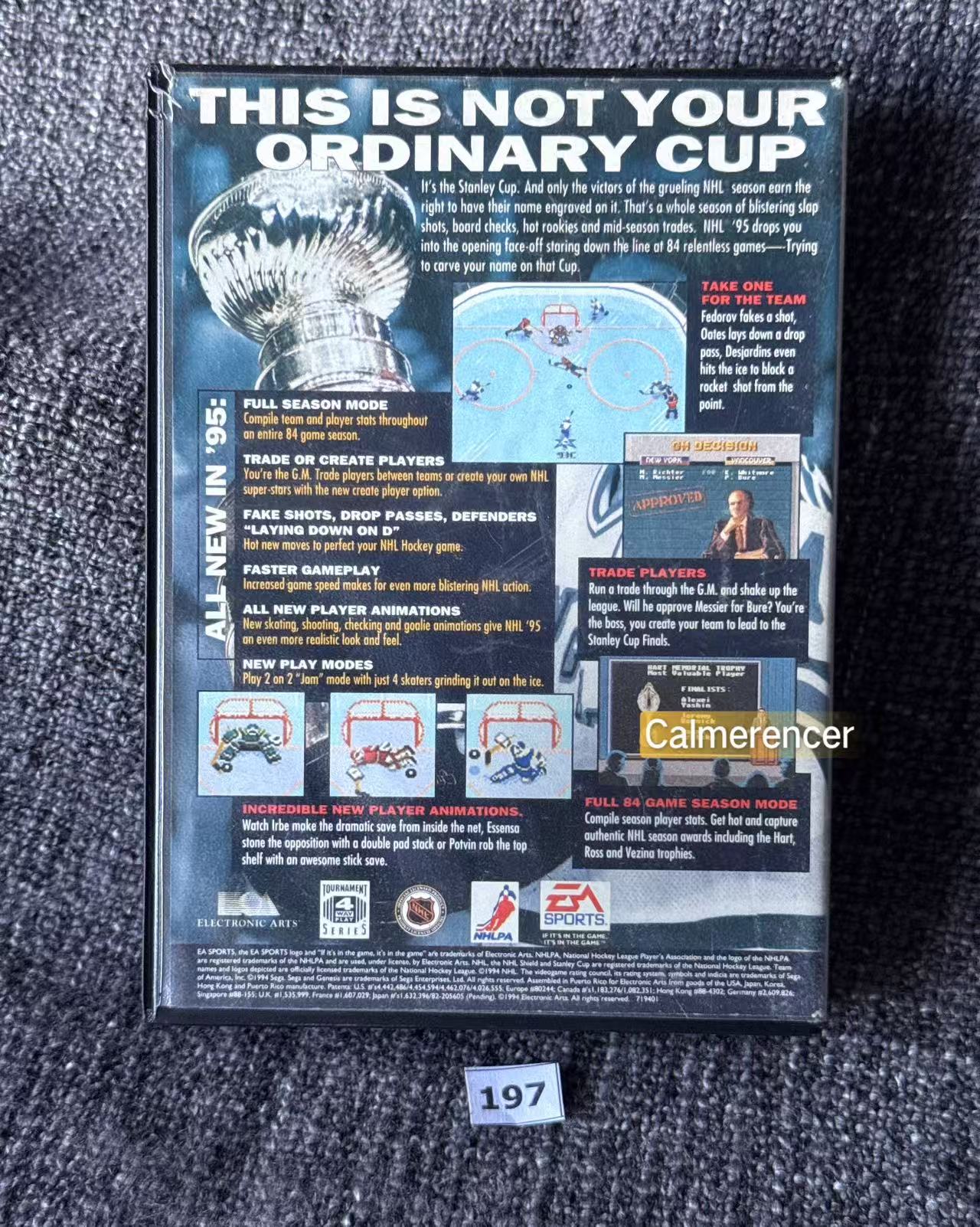 NHL 95 - Game - Sega Mega Drive