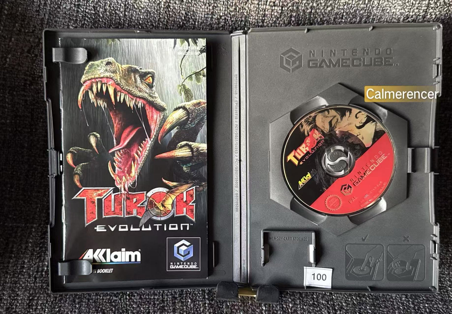 Turok Evolution Game - Nintendo Gamecube - Pal Version