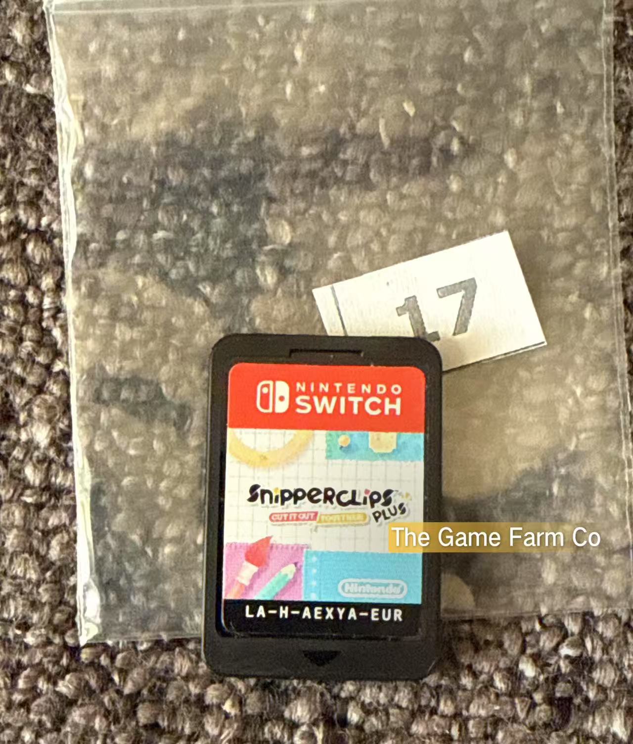 Snipper Clips Switch Game loose (No Case) - Nintendo Switch