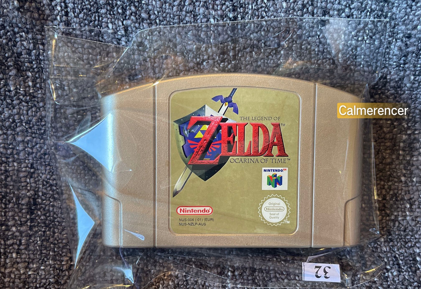 The Legend Of Zelda Ocarina of Time - Nintendo 64 / N64 - Pal Version