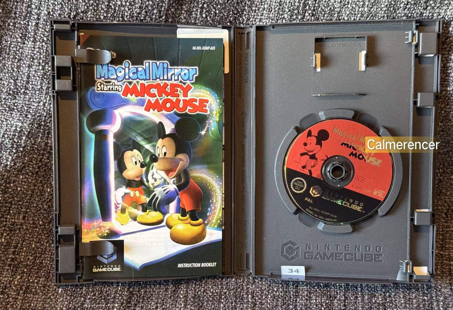 Magical Mirror Starring Mickey Mouse  Game - Nintendo Gamecube - Pal Version