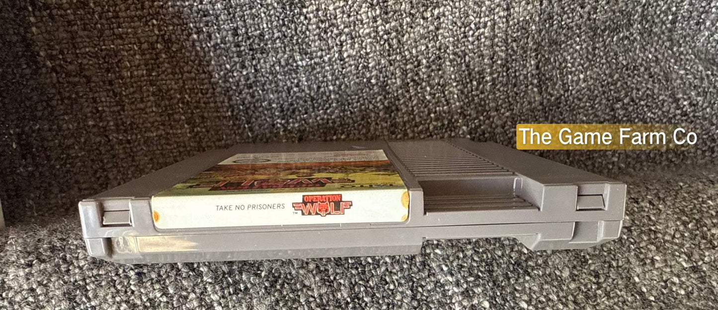 Operation Wolf Boxed Game - Nes - Nintendo / Entertainment System - Pal Version