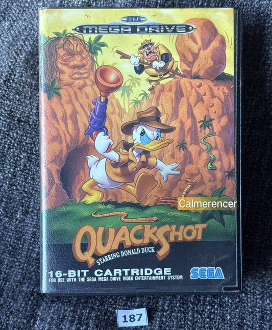 Quack Shot Starring Donald Duck - Game - Sega Mega Drive