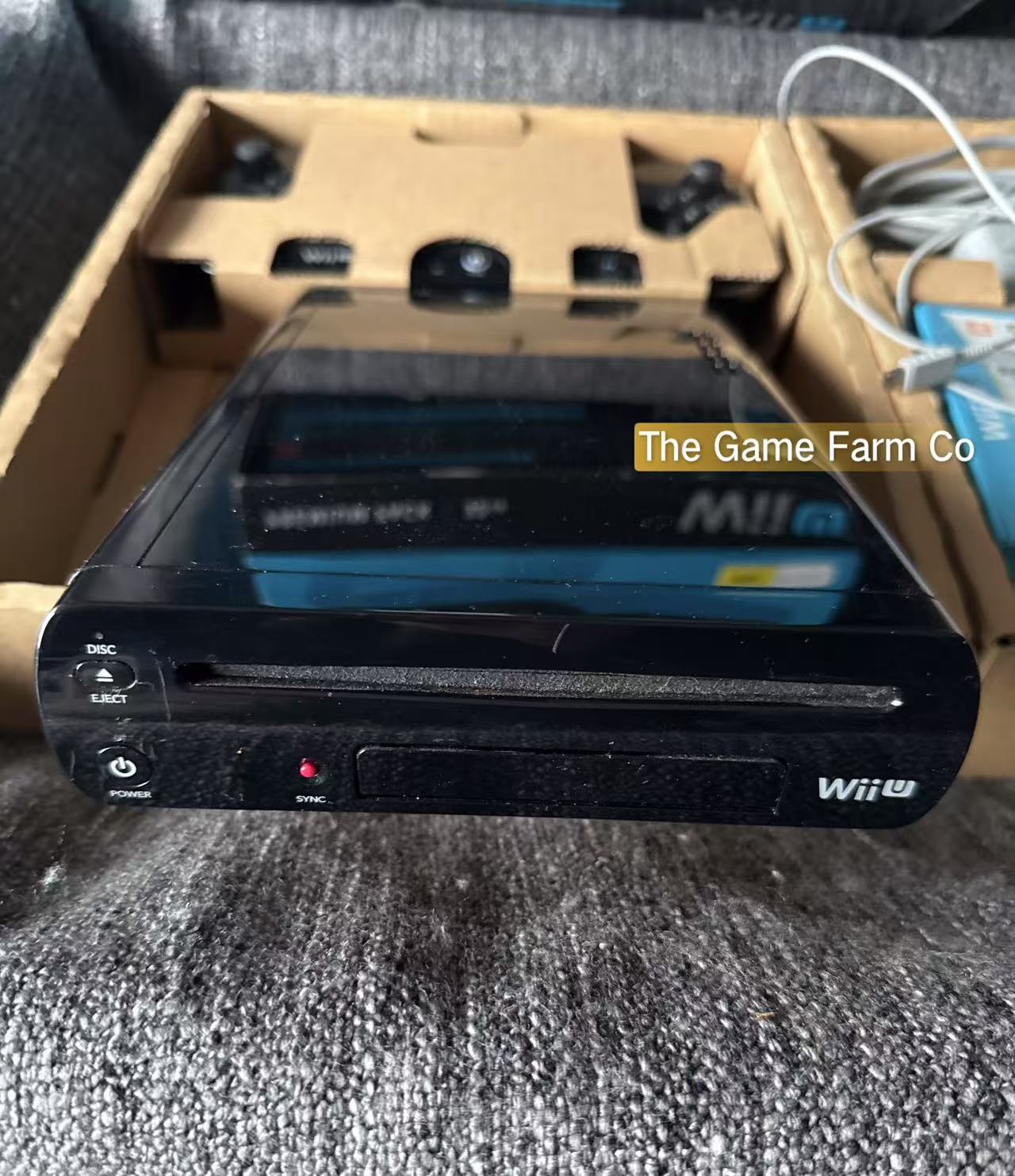 Nintendo Wii U Console Black Premium Pack 32GB Boxed Nintendo Land Bundle In Box