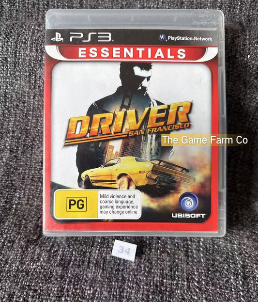 Driver San Francisco Game - PS3 - Sony Playstation 3