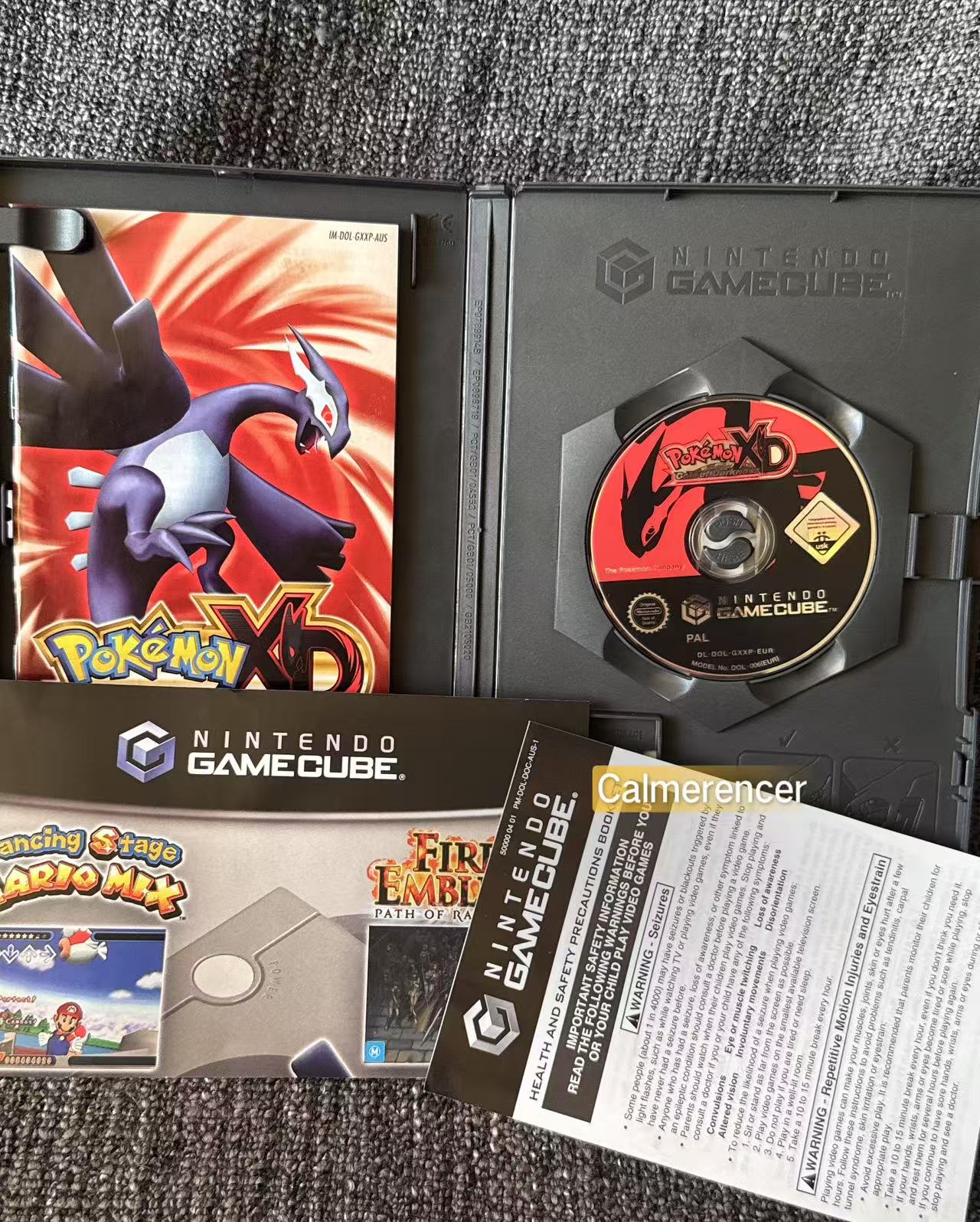 Pokemon XD Gale Of Darkness Game - Nintendo Gamecube - Pal Version