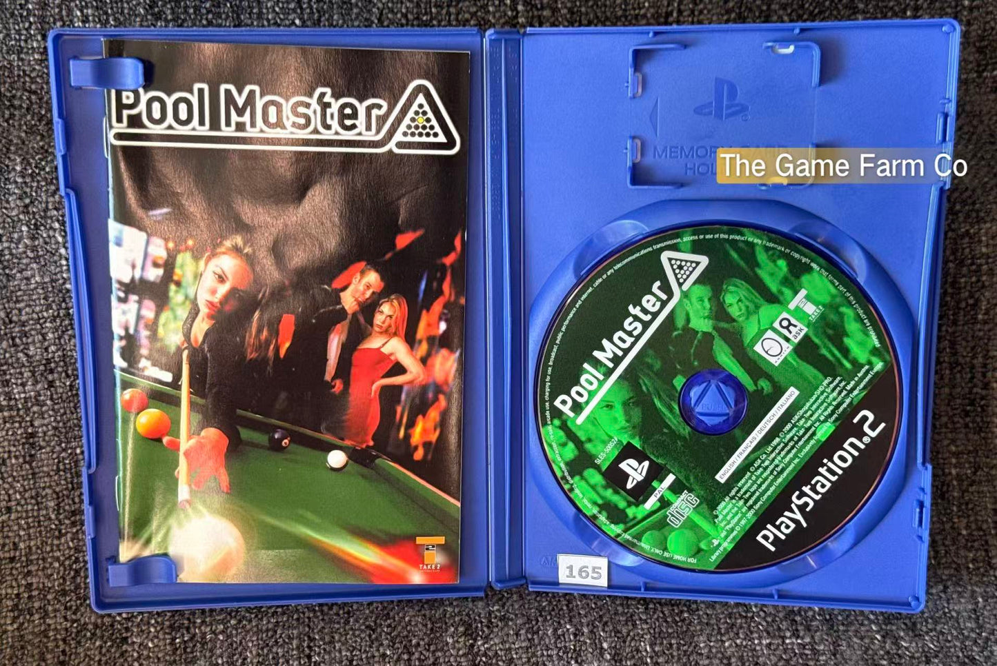 Pool Master 2 PS2 Physical Game CIB PAL Tested Used