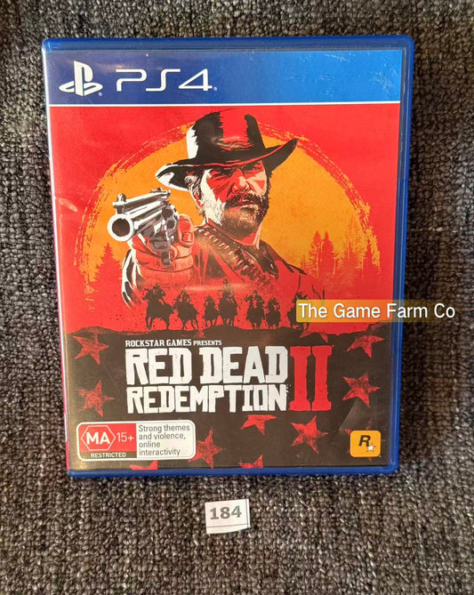 Red Dead Redemption Sony PlayStation 4 Complete PAL Tested Used