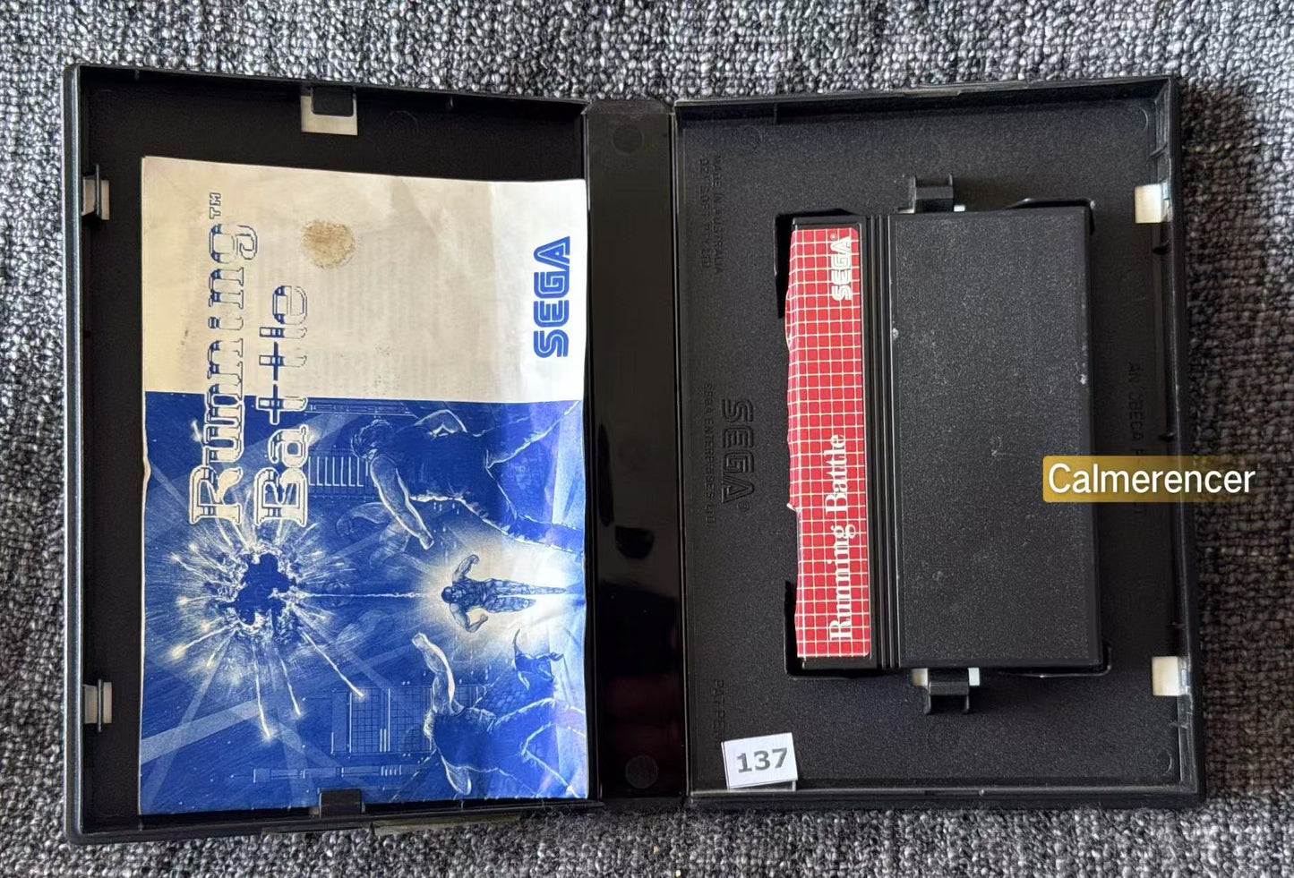 Running Battle  Game - Sega Master System